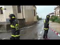 Bad weather in Italy today! Floods, landslides, and fallen trees hit Milan!