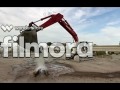 Excavator Ice Bucket Challenge Accident (ORIGINAL, UNEDITED)