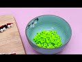 Lego Cooking in real life: Speed Mukbang Contest with Fried Chicken Drumsticks & Lego Ice Cream