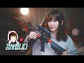 【Airsoft】 Electronic Trigger! INF M4 RED Skeleton Edition AEG 💕 Unboxing Review