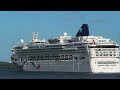 NORWEGIAN DAWN cruise ship departs TILBURY