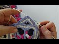 How to Crochet a Mandala Dandelion Blanket Part 14 (R97 - R108)