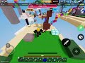 Playing bedwars again