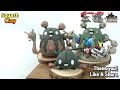 Pokémon Sword & Shield Clay Art: Trubbish line!! Trubbish, Garbodor, Gigantamax Garbodor