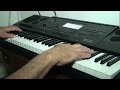 Casio CTK 7200 strings/organ. Santa Lucia