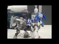 Gundam vs Transformers Stop Motion- Sideswipe vs 00 Diver