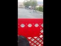 *Very intense* Shopping cart racing in an almost empty parking lot!