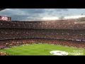 Camp Nou Atmoshphere against Juventus 