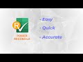 Bank Reconciliation made easy with Power Reconcile!