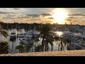 iPhone time lapse of pirates cove marina