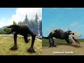 Total KAIJU Ark Survival Mod VS Total KAIJU em Roblox - Comparação 2022