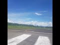 Landing at Tokua Airport, Rabaul.