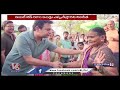 Woman Farmer Questions KTR In Election Campaign | Sircilla | V6 News