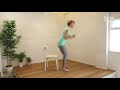 Pilates for Very Painful Knees- 20 Minutes of Chair based exercise for Knee Arthritis