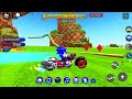 Playing sonic speed simulator