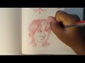 •Real time ballpoint pen sketches 🖋 ❤️•| Portrait sketches & lofi music (minimum talking)