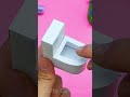 DIY Miniature Cardboard Build Toilet #Shorts