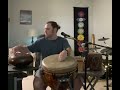 Real Inside - Singing and drumming-Djembe drumming and Tongue drumming music