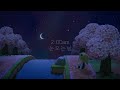 3Hours of calm night stroll music from animal crossing + natural ambiance