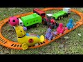 Mencari dan Merakit Mainan Kereta Api Listrik, Kereta Api Cepat, Kereta Api Multi Express, Thomas