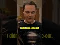 The Big Bang Theory | Sheldon: See? It Was Fine. I Didn’t Need A Time-Out. #shorts #thebigbangtheory
