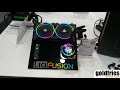 Enermax Showcases The New LiqFusion AIO Cooler at Computex 2018
