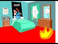 OOF 1a: The Floor is Lava | Battle For Dream Island | BFDI Fan-Made Video | Overload Object Fails