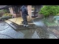 No Way It's THAT Colour?! Pressure Washing a Huge Garden Patio For a Wonderful Customer