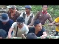 Technique & Tradition of Pulling Naga Log Drums.