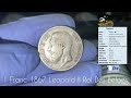 1 Franc 1867 Leopold II Roi Des Belges #numismatics #rarecoins