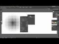 Halftone dot pattern in Illustrator - turn a gradient filled shape into fading dots