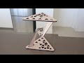 Make Your Own Desktop Tensegrity Tables