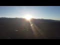 Sunrise over the San Luis valley