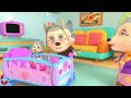 Baby Train Miss Mommy 😿 Baby Sharing Song - Imagine Kids Songs & Nursery Rhymes | Wolfoo Kids Songs