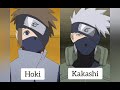 Ninjas who looks like other ft. Mirai, Sasuke, Jiraiya