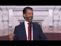 FULL SPEECH: Donald Trump Jr. speaks during night 3 of RNC