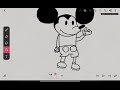 how to draw mickey