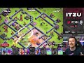 APPRENTICE WARDEN QUEEN CHARGE and CLONED SUPER WITCH BLIMP  (Clash of Clans)