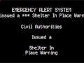 Shelter In Place Warning: SCP Creature Escape