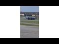 C-17 Globemaster Making A Possible Full Engine Stop When Landing @Albany International Airport