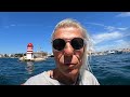 Angekommen in Zadar und Überfahrt mit dem Ruderboot zur Hauptinsel