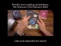Weekly reading 5th Feb-11th Feb 2024 #youtubereadings #tarotreadings #weeklyhoroscope #weeklytarot