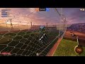 Rocket league aerial almost double touch #rl #gaming #rocketleague