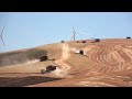 Hillside Wheat Harvest - Steep cutting with HillCo