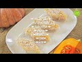 Pumpkin Coconut Kuih | 椰丝南瓜糕 | 金瓜糕(纯素)