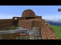 I Built the Most Over The Top Dirt House in Minecraft Hardcore Mode