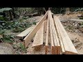 how to make a board that is easy wood meranti.#stihl #chainsawman #woodworking#borneo #sabah