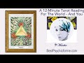 12-min Tarot Reading 3 of Disks Career/Success Advice For You...and the World | Best Psychic For Me