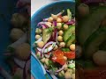Quick & Easy Chick Pea Salad!