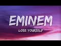 [1 HOUR] Eminem - Lose Yourself (Lyrics)